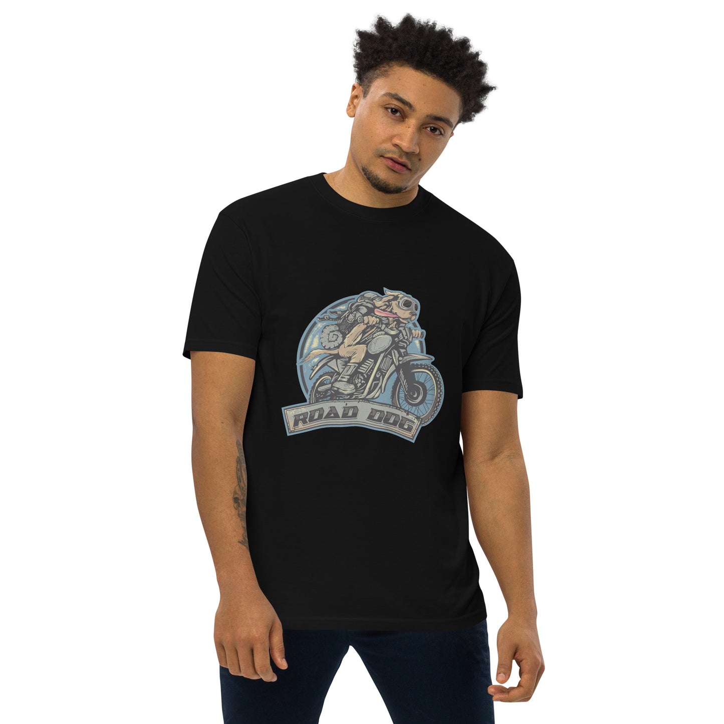 Road Dog Men’s premium heavyweight tee