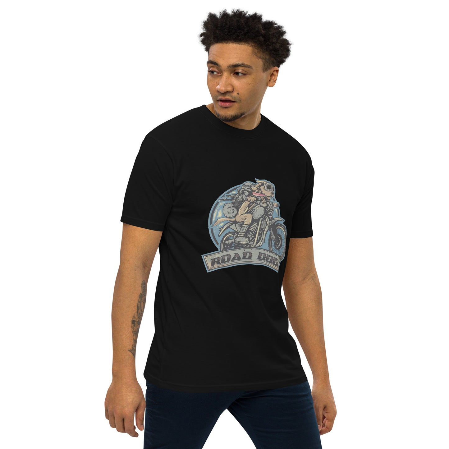 Road Dog Men’s premium heavyweight tee